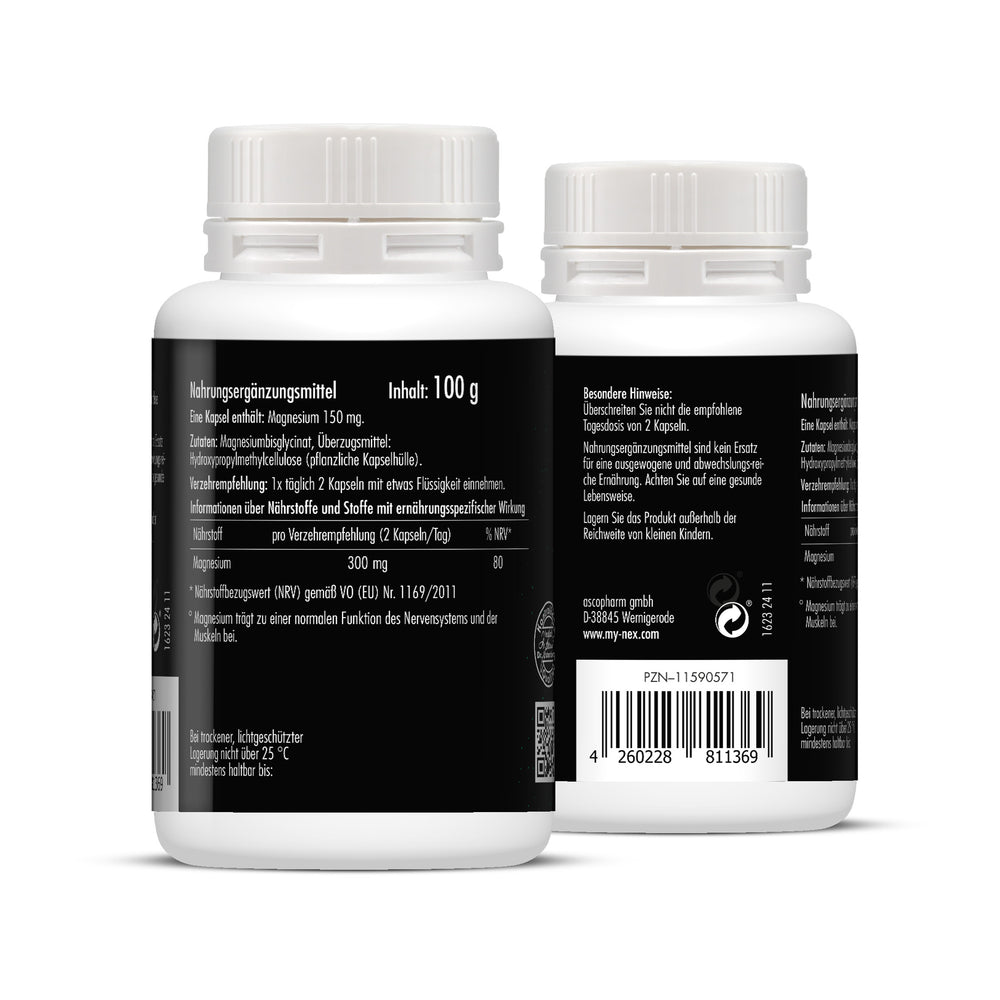 
                      
                        NEX Magnesium Bisglycinate Kapseln
                      
                    