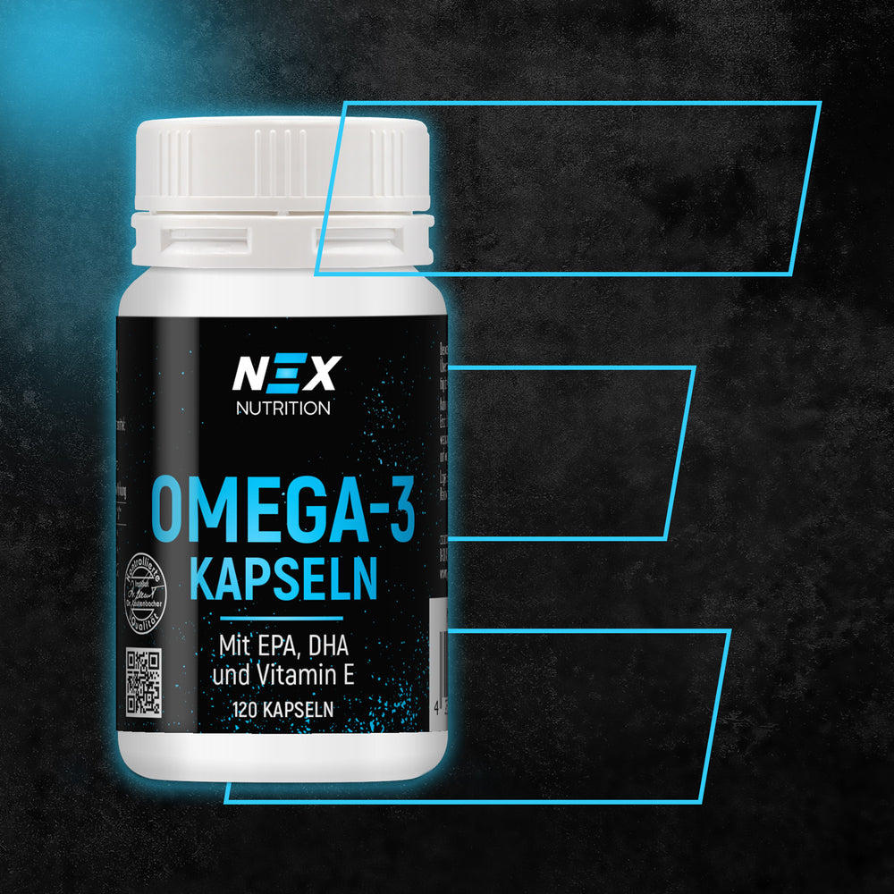 
                      
                        NEX Omega 3 Kapseln (Fischöl)
                      
                    