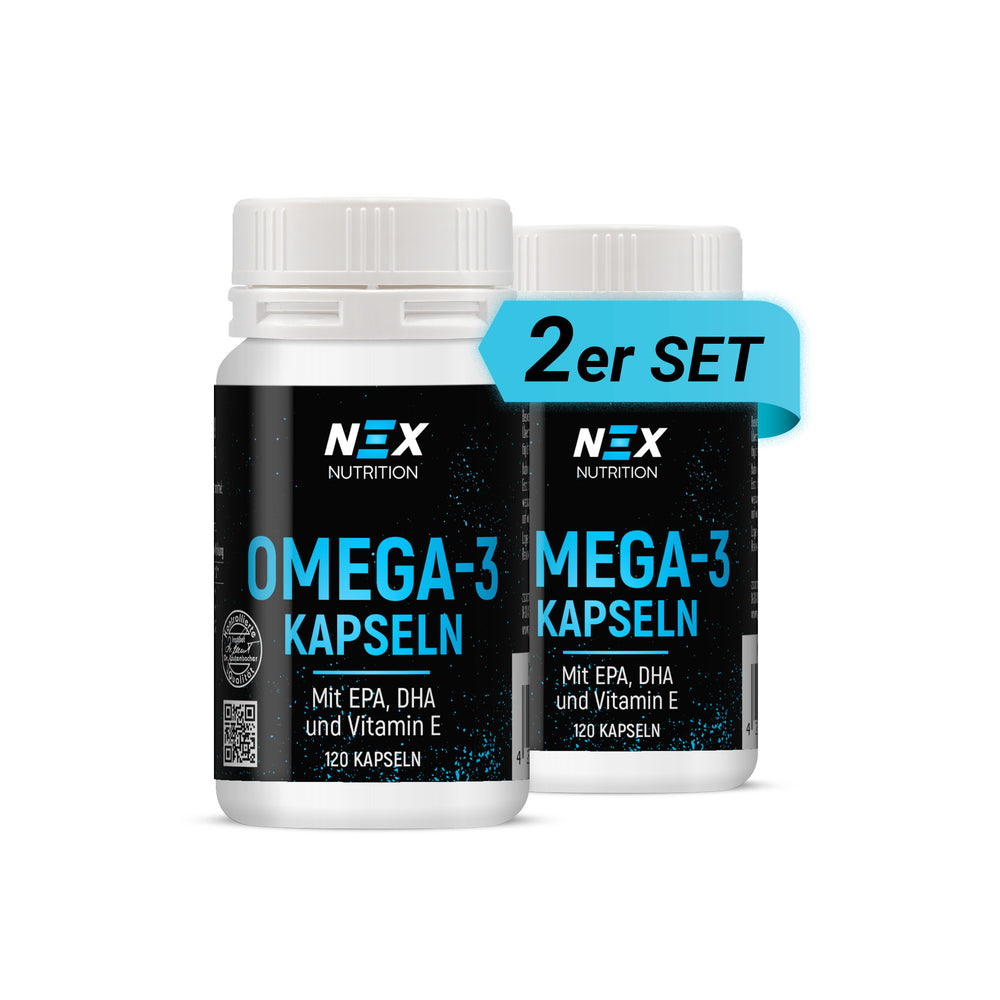 
                      
                        NEX Omega 3 Kapseln (Fischöl)
                      
                    